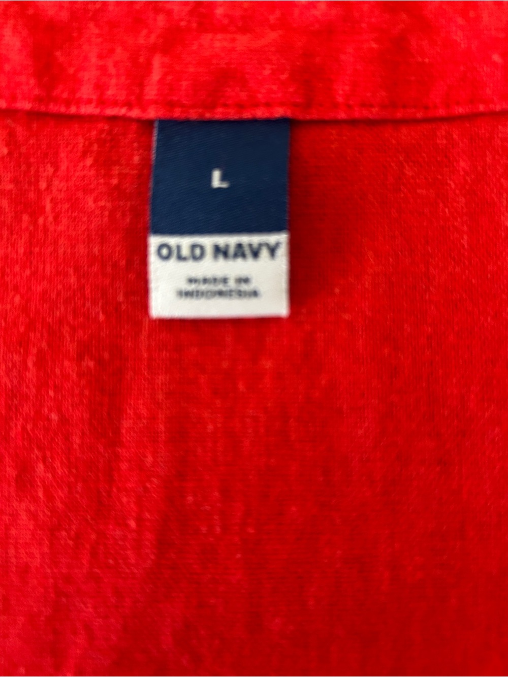 Old Navy Red/Orange Linen Blend Matching Set Tank Top & Skort Women’s Large - Picture 8 of 8